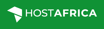 HOSTAFRICA single colour logo green dark