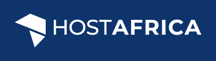 HOSTAFRICA single colour logo navy