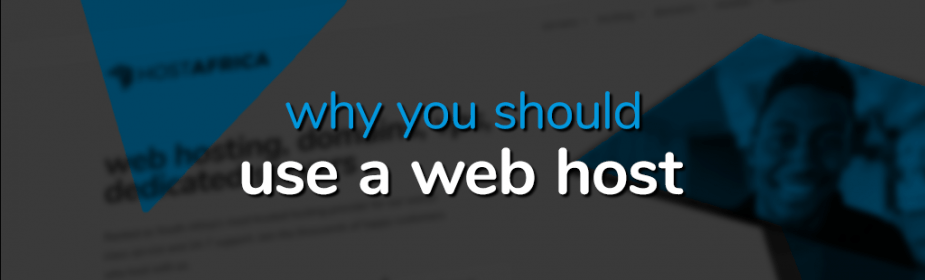 why you should use a web host