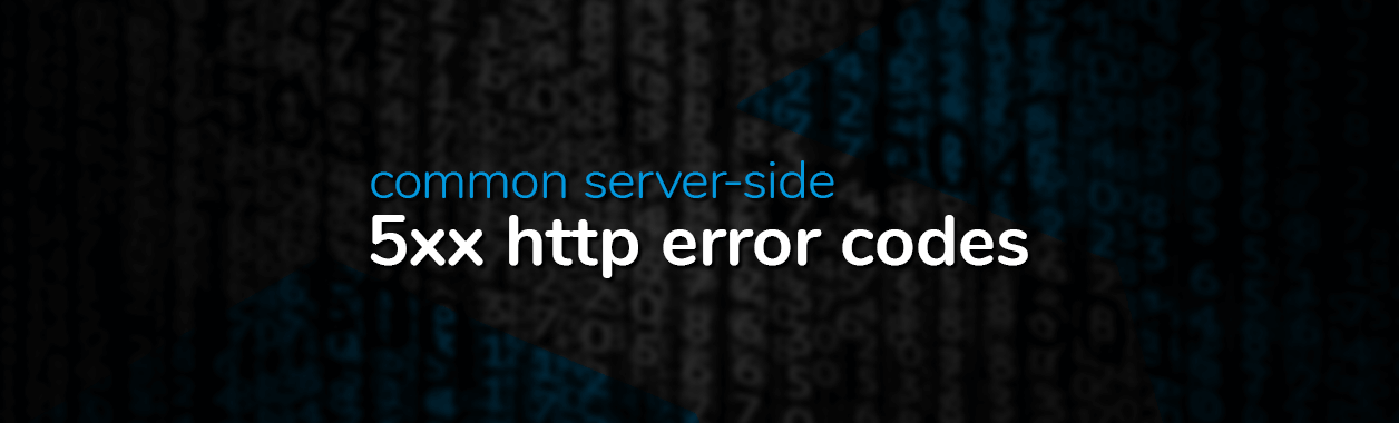 common server-side 5xx http error codes