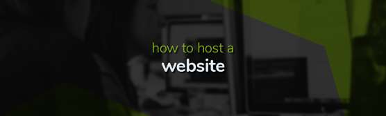 how to host a website - blog cover image